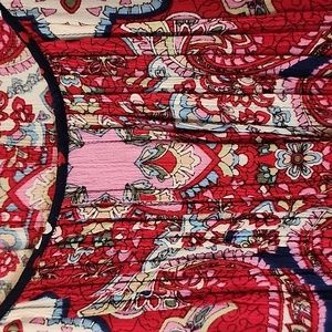 Bila Cold Sholder Blouse Top Multicolored